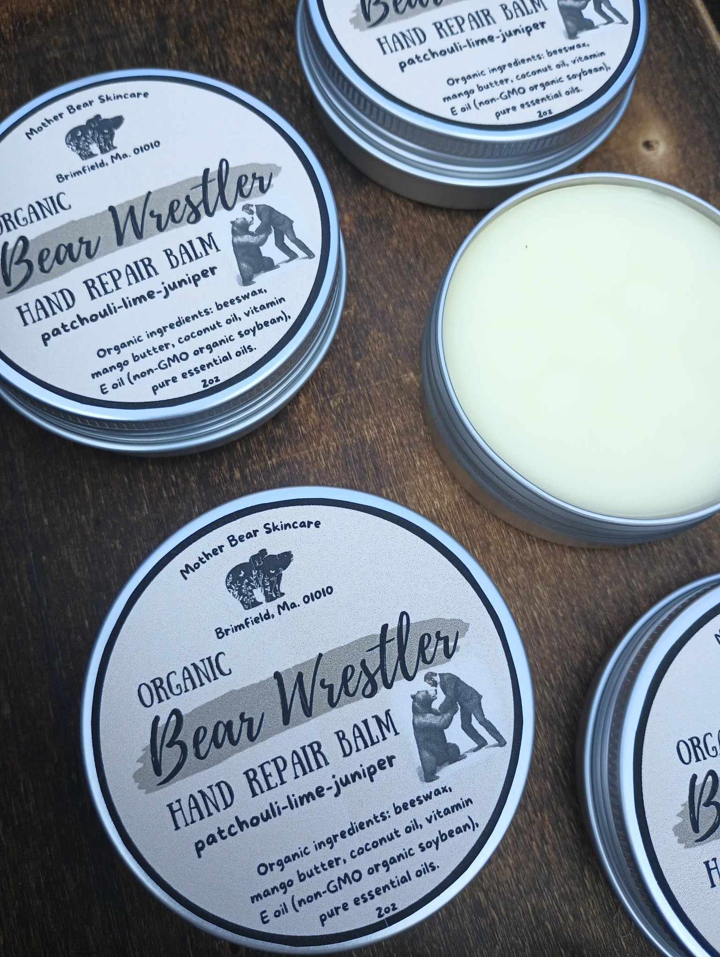 Organic Bear Wrestler Hand Repair Balm