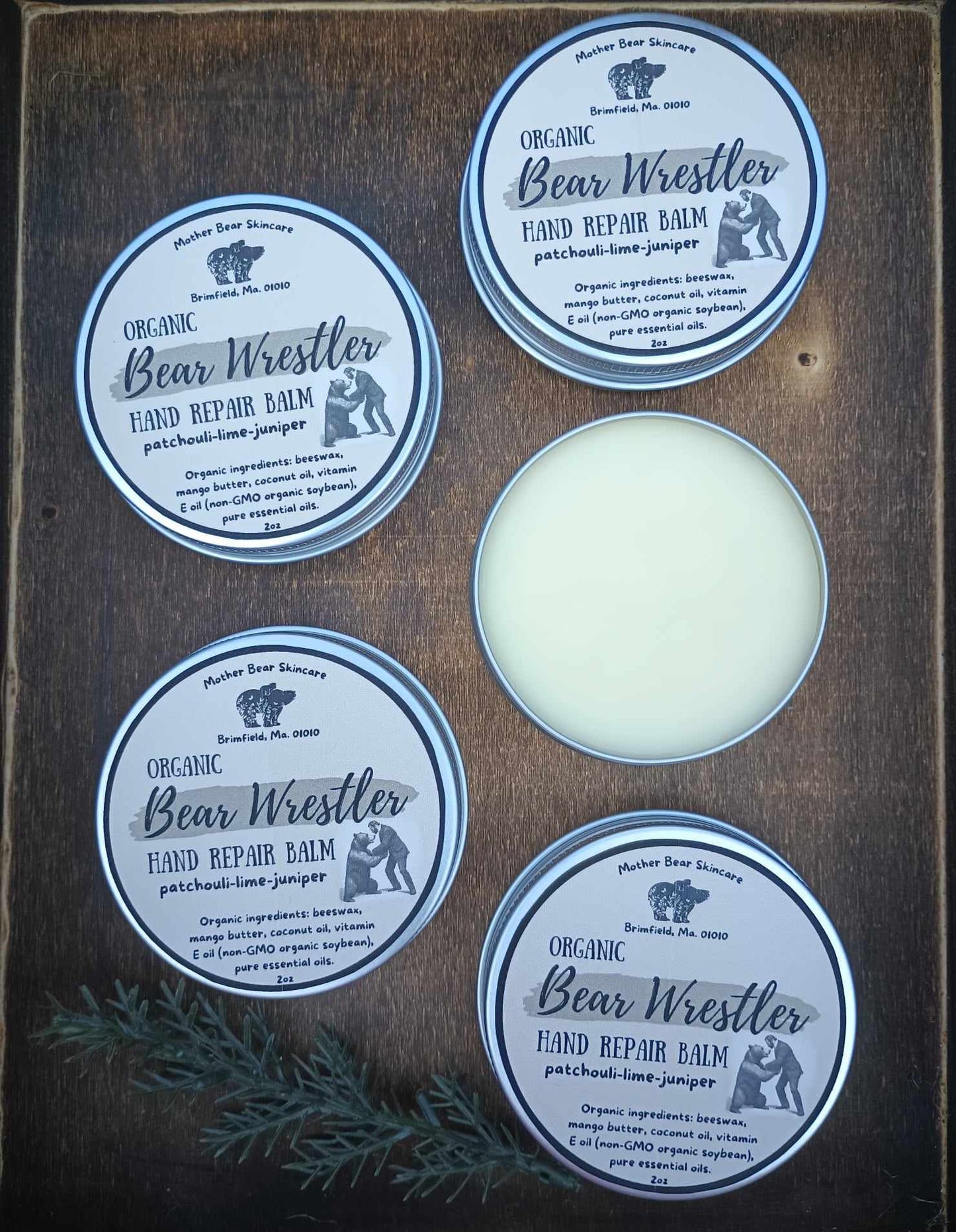 Organic Bear Wrestler Hand Repair Balm