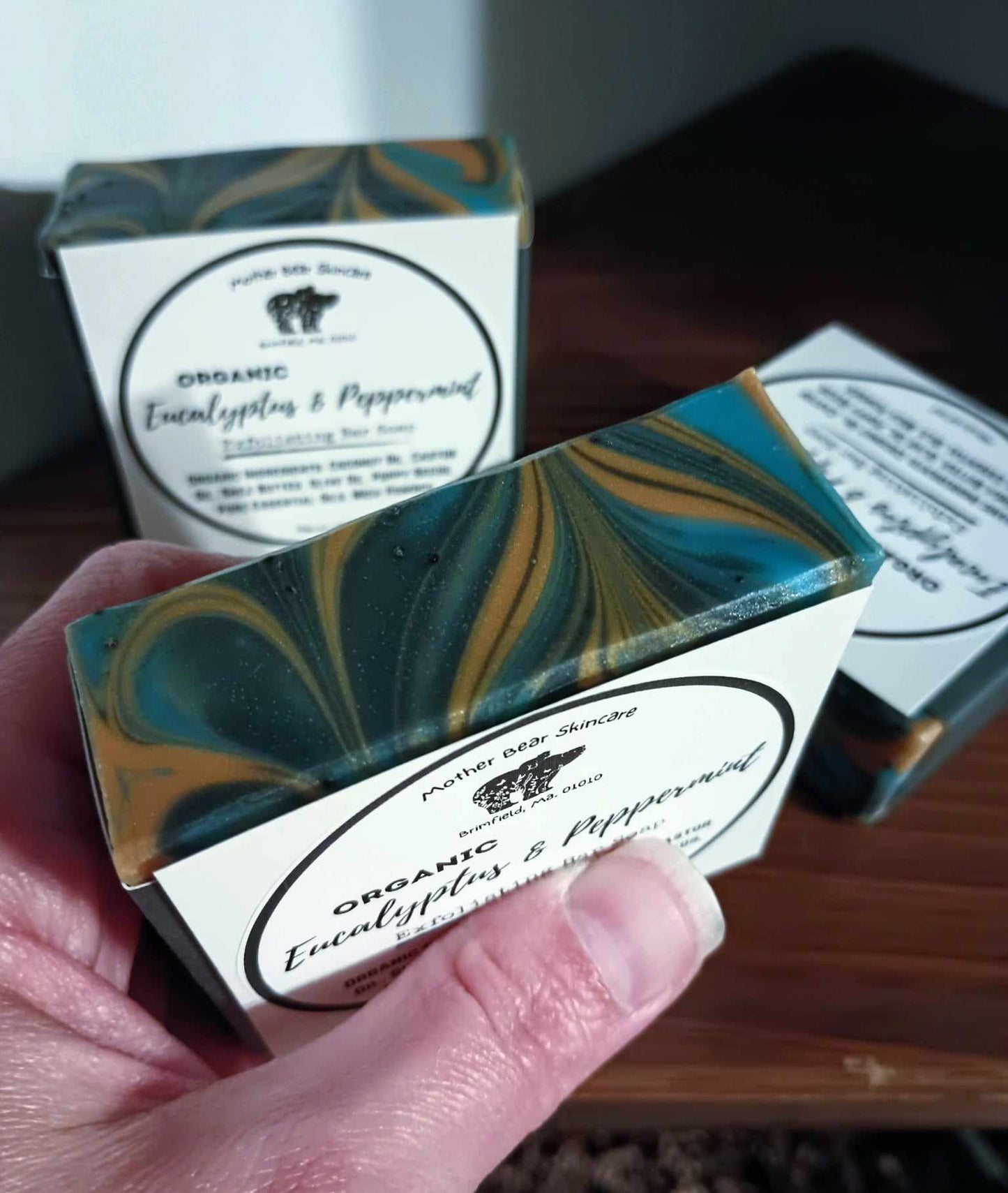 Organic Eucalyptus & Peppermint Exfoliating Bar Soap
