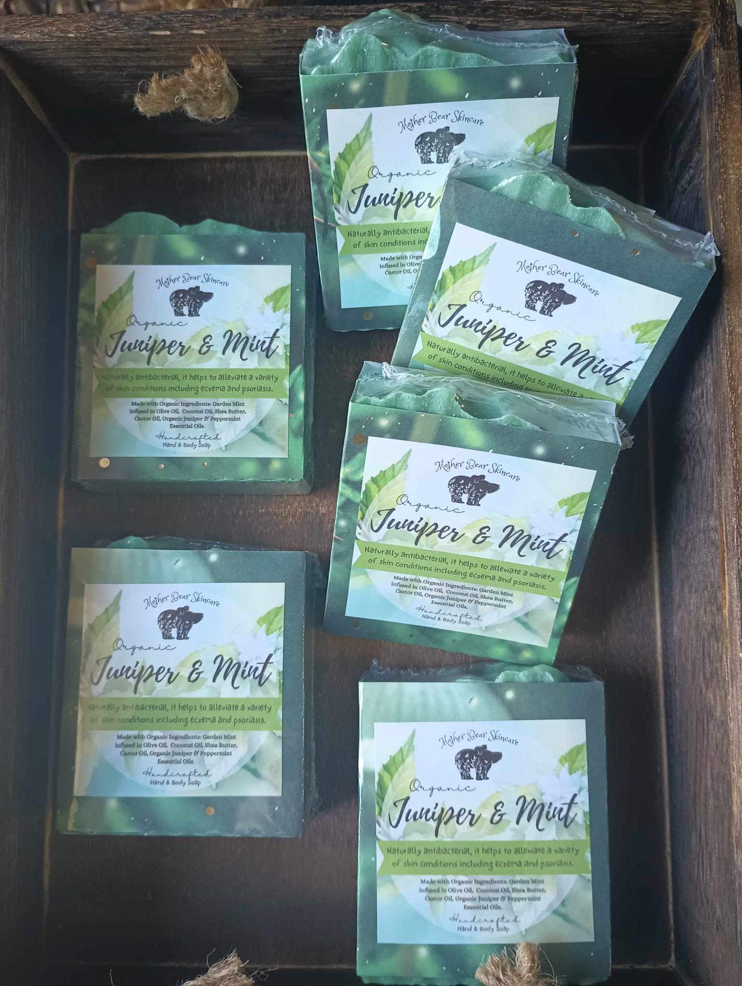 Organic Juniper & Mint Bar Soap