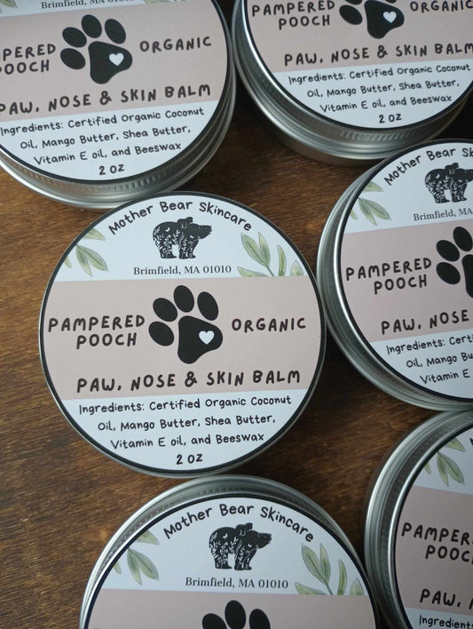 Pampered Pooch Organic Paw, Nose & Skin Balm 🐕🐾