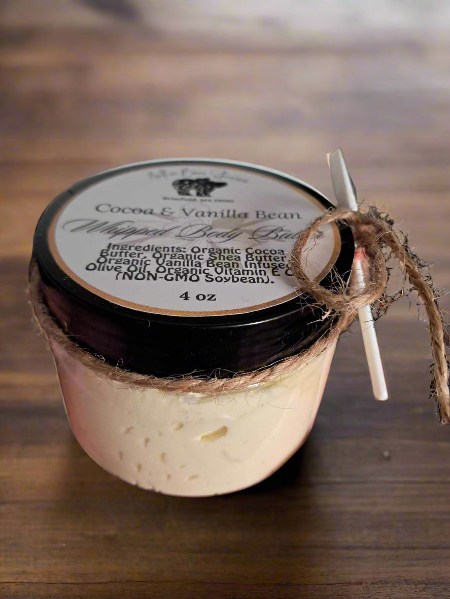 whipped cocoa & vanilla body butter