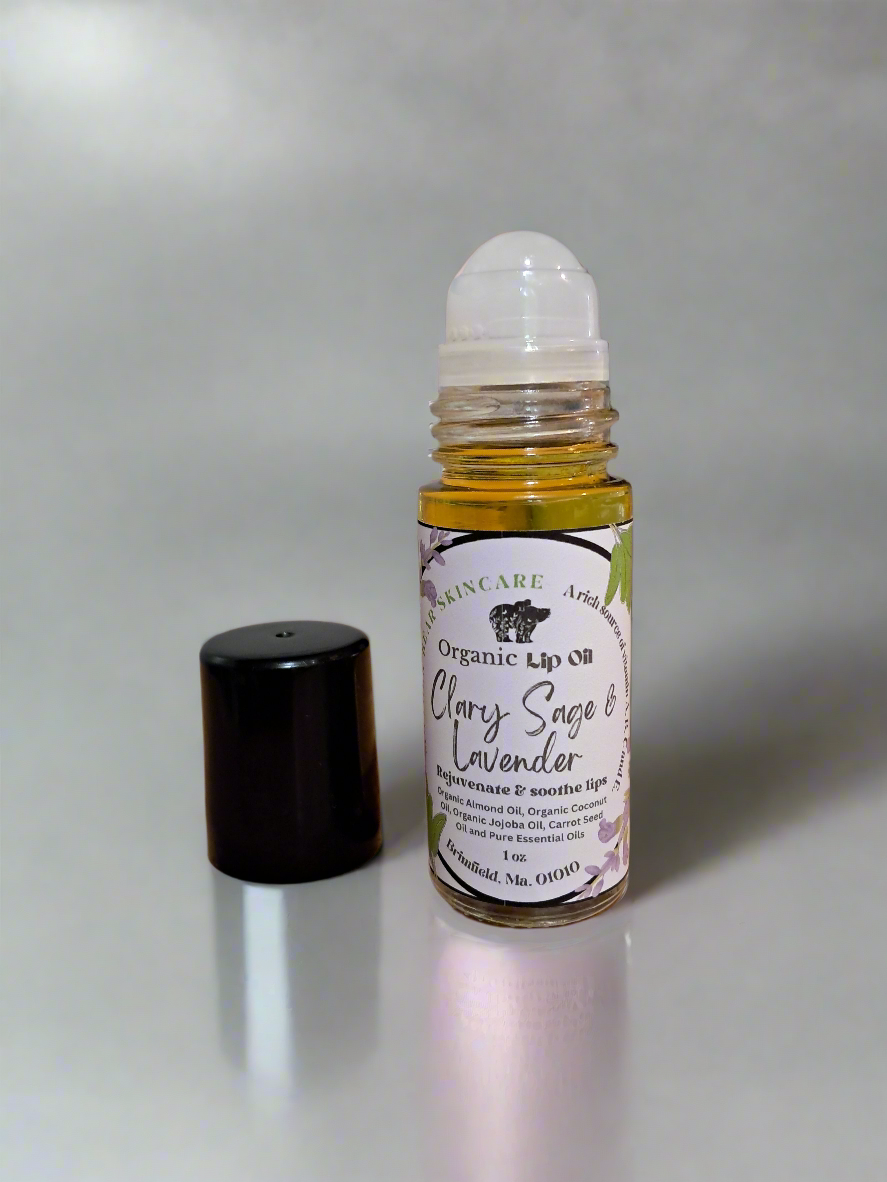Organic Clary Sage & Lavender Lip Oil ๐
