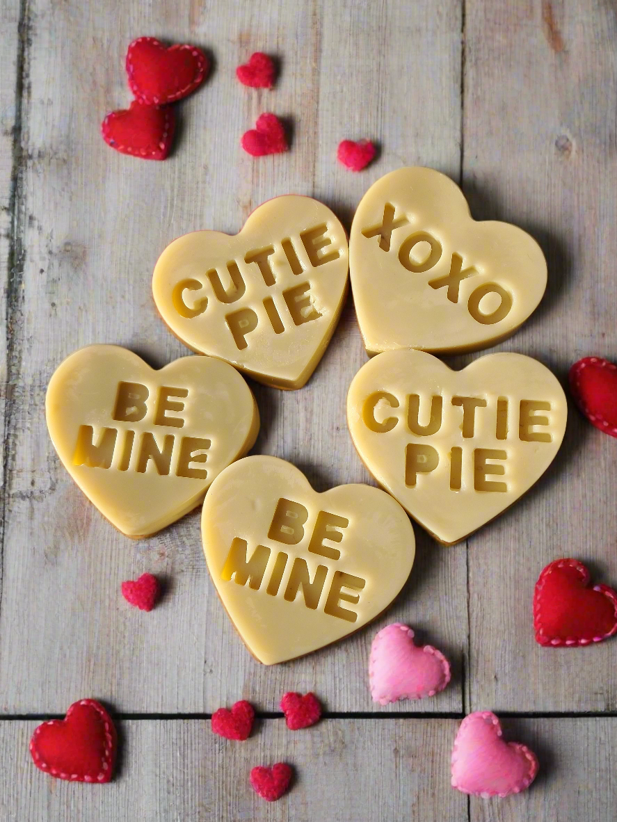 Conversation Heart Lotion Bars π
