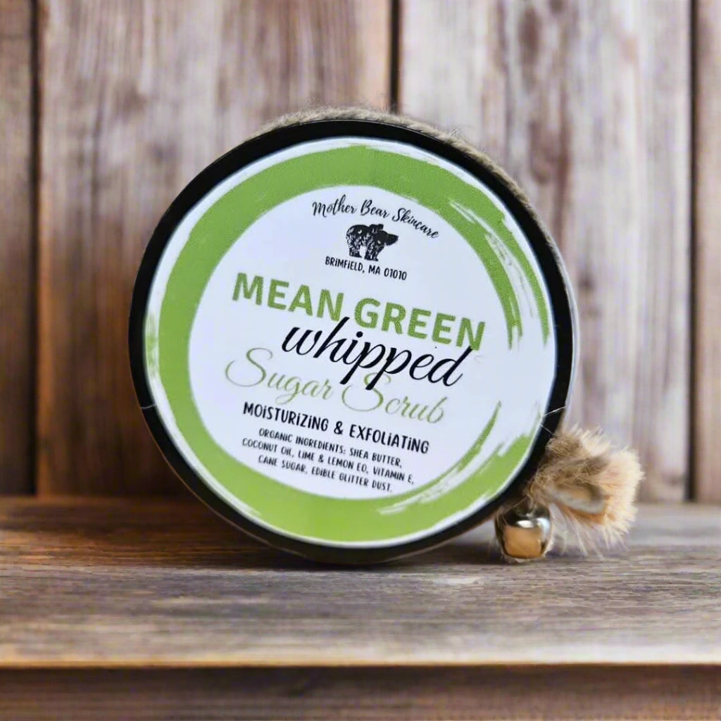 whipped sugar scrub