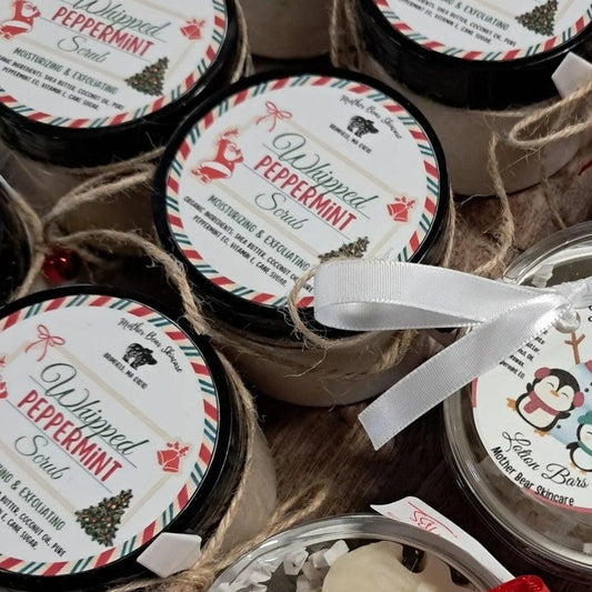 peppermint sugar scrub