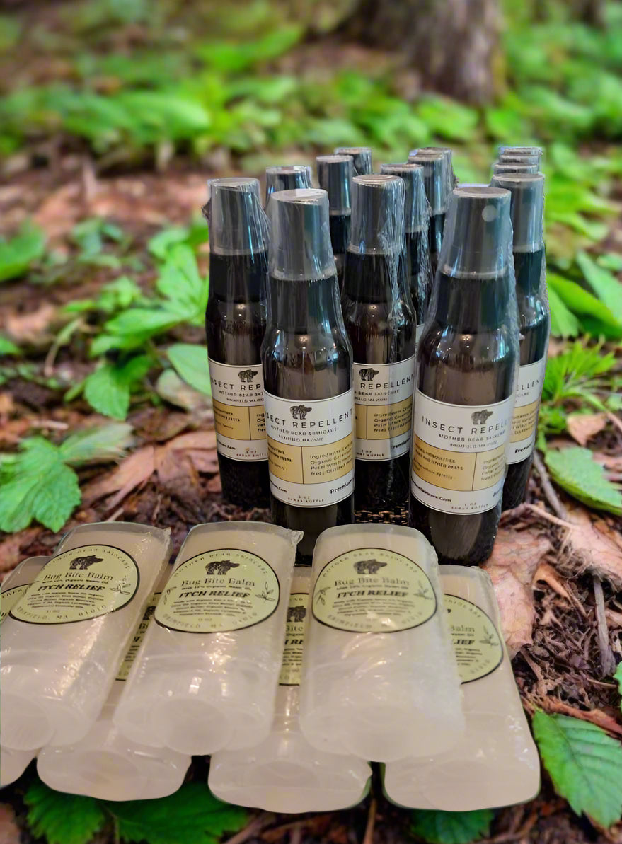 Natural Geranium Insect Repellent, Safe for Dogs, Repels Ticks, Fleas, Flies, Mosquitoes, Safe for Kids.