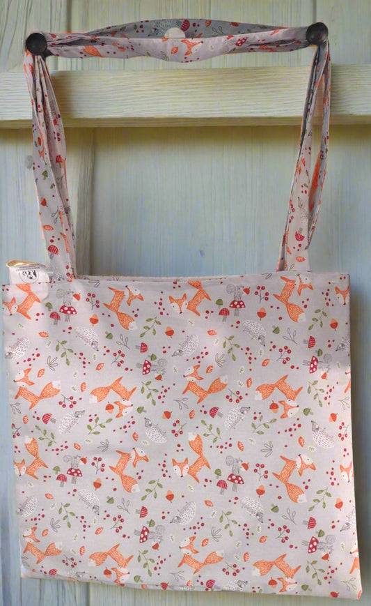 Handmade Reusable Cotton Tote Bag