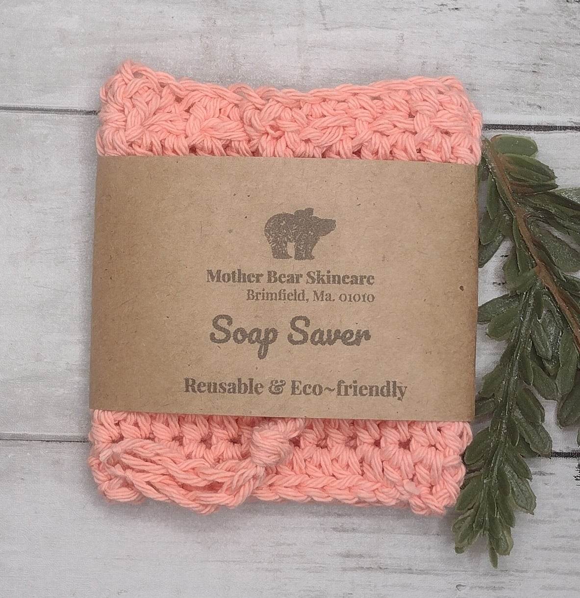 pink soap saver bag