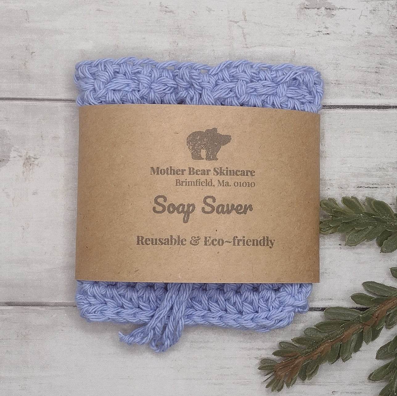 blue soap saver bag