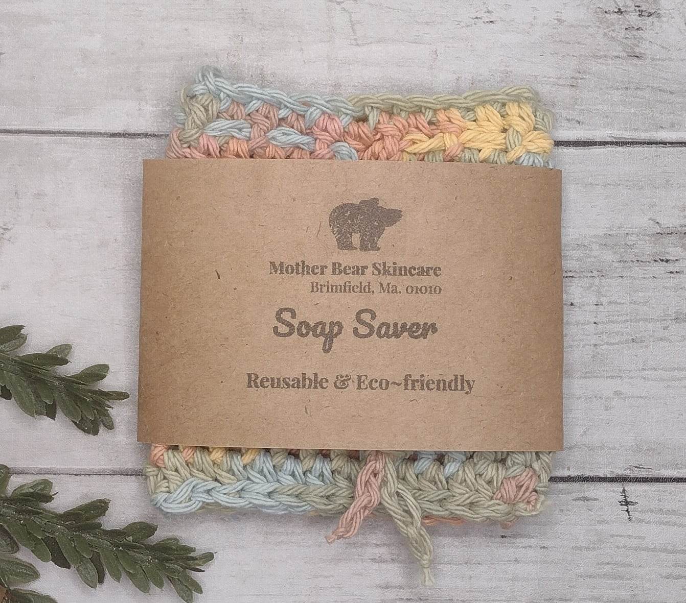 multicolor soap saver bag