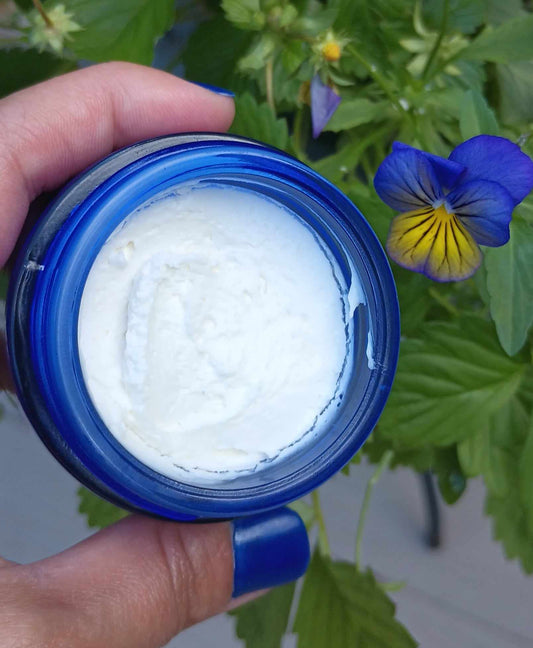 Natural Lavender & Geranium Whipped Body Butter- pure, nourishing, and NON-GMO ingredients