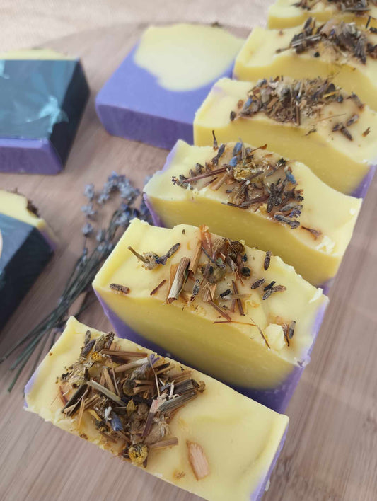 Organic Roman & Chamomile Handcrafted Hand and Body Bar Soap