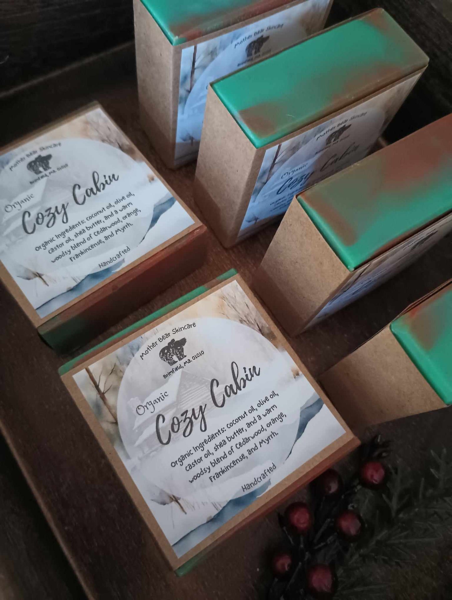 Organic Cozy Cabin Bar Soap