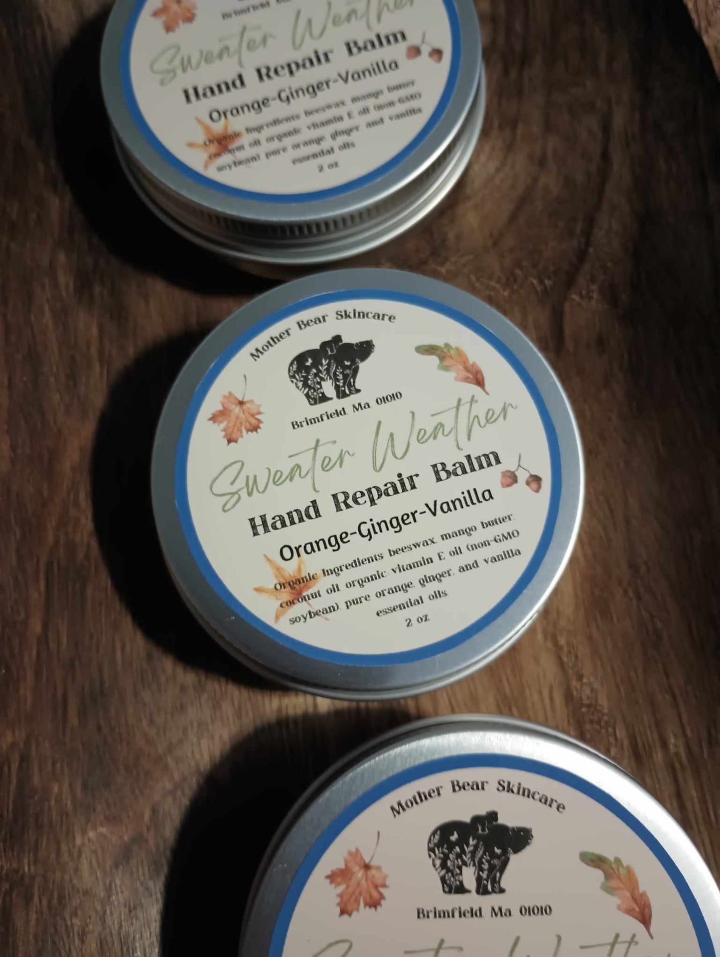 Sweater Weather Organic Hand Repair Balm