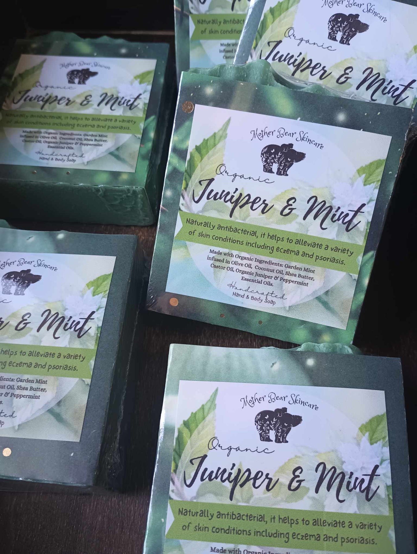 Organic Juniper & Mint Bar Soap