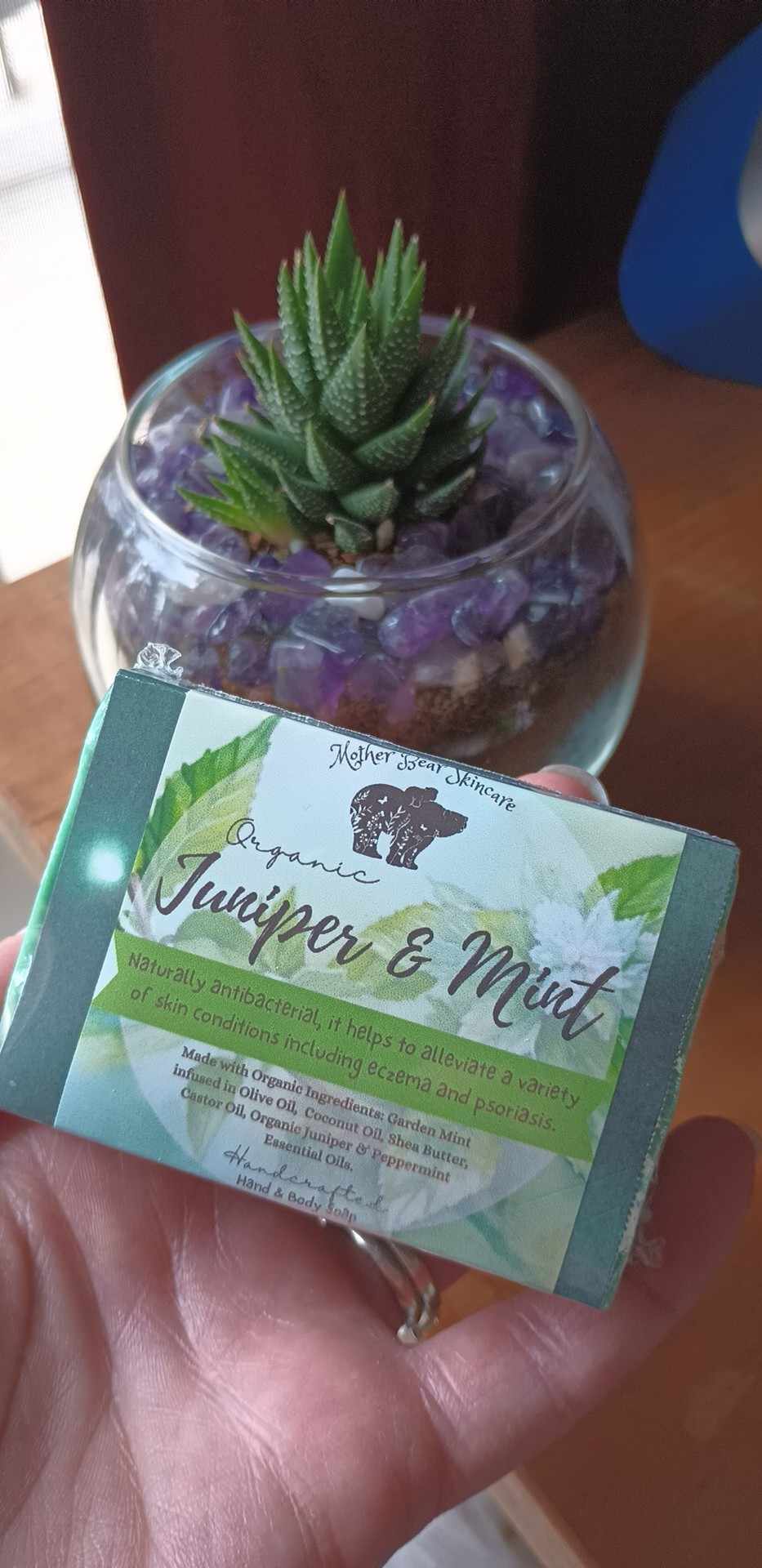 Organic Juniper & Mint Bar Soap
