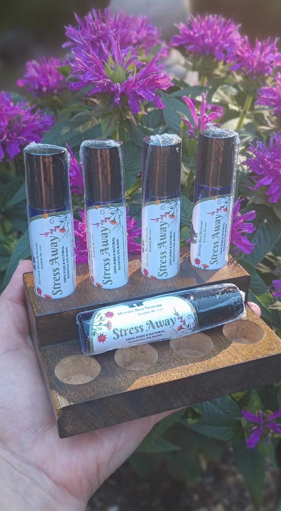 Natural & Organic "Stress Away" Roller Bottle Blend