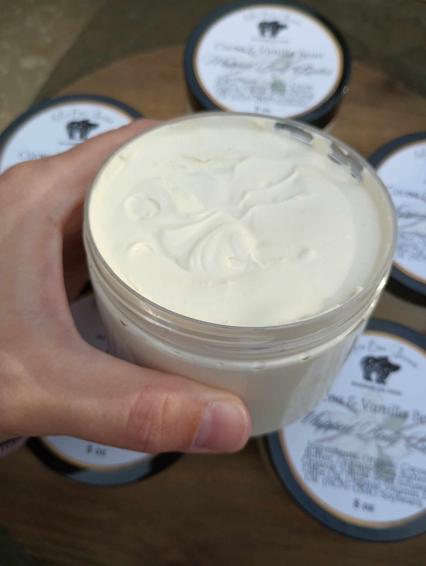 Organic Cocoa & Vanilla Bean Whipped Body Butter