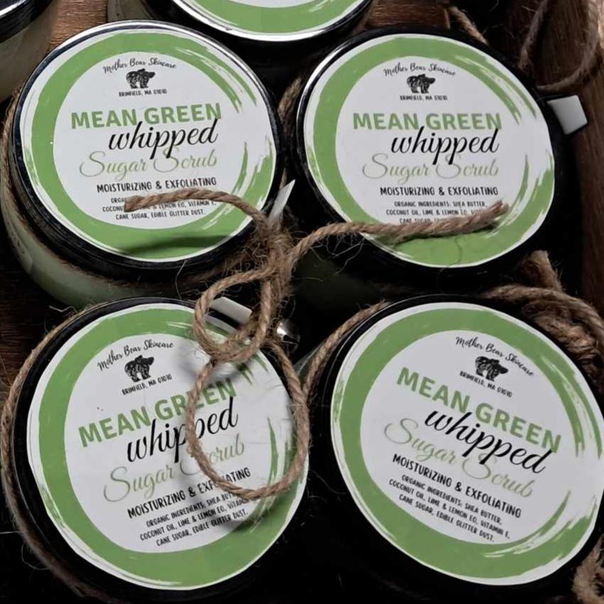 mean green whipped sugar scrub