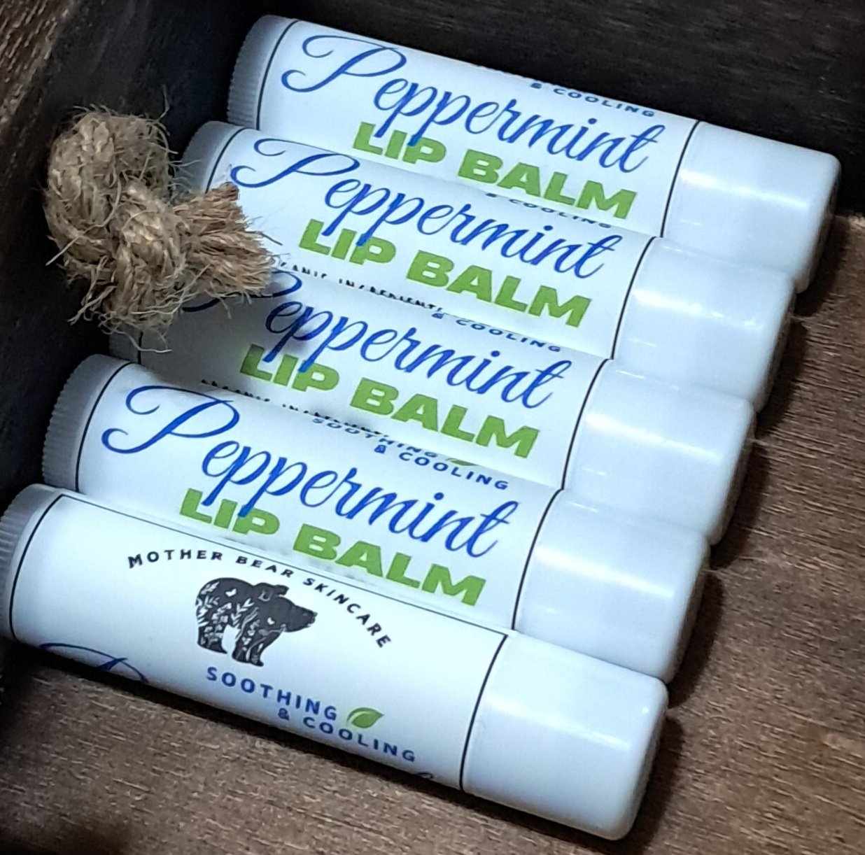 Soothing & Cooling Peppermint Lip Balm