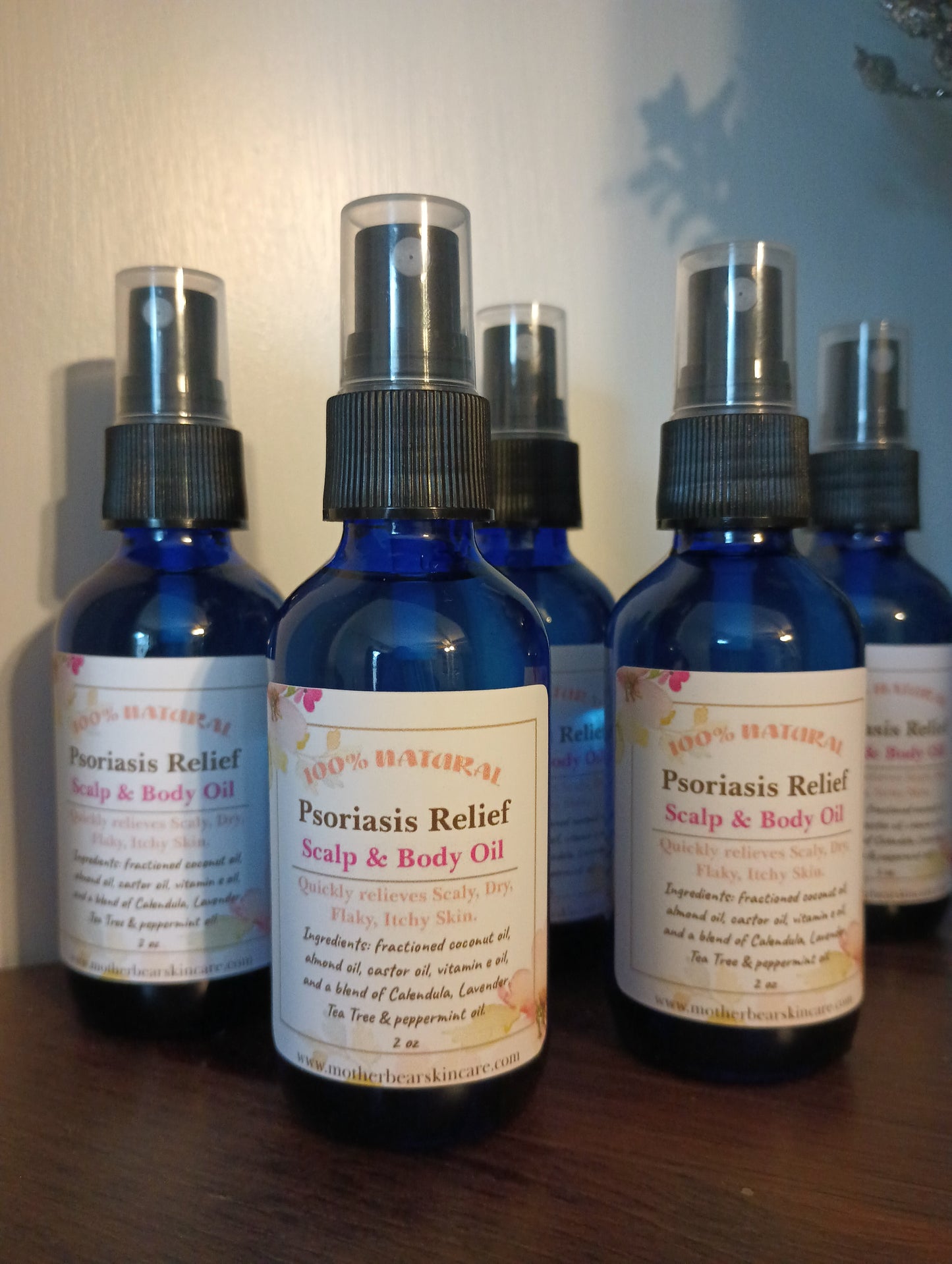 All-Natural Psoriasis Relief Scalp & Body Oil