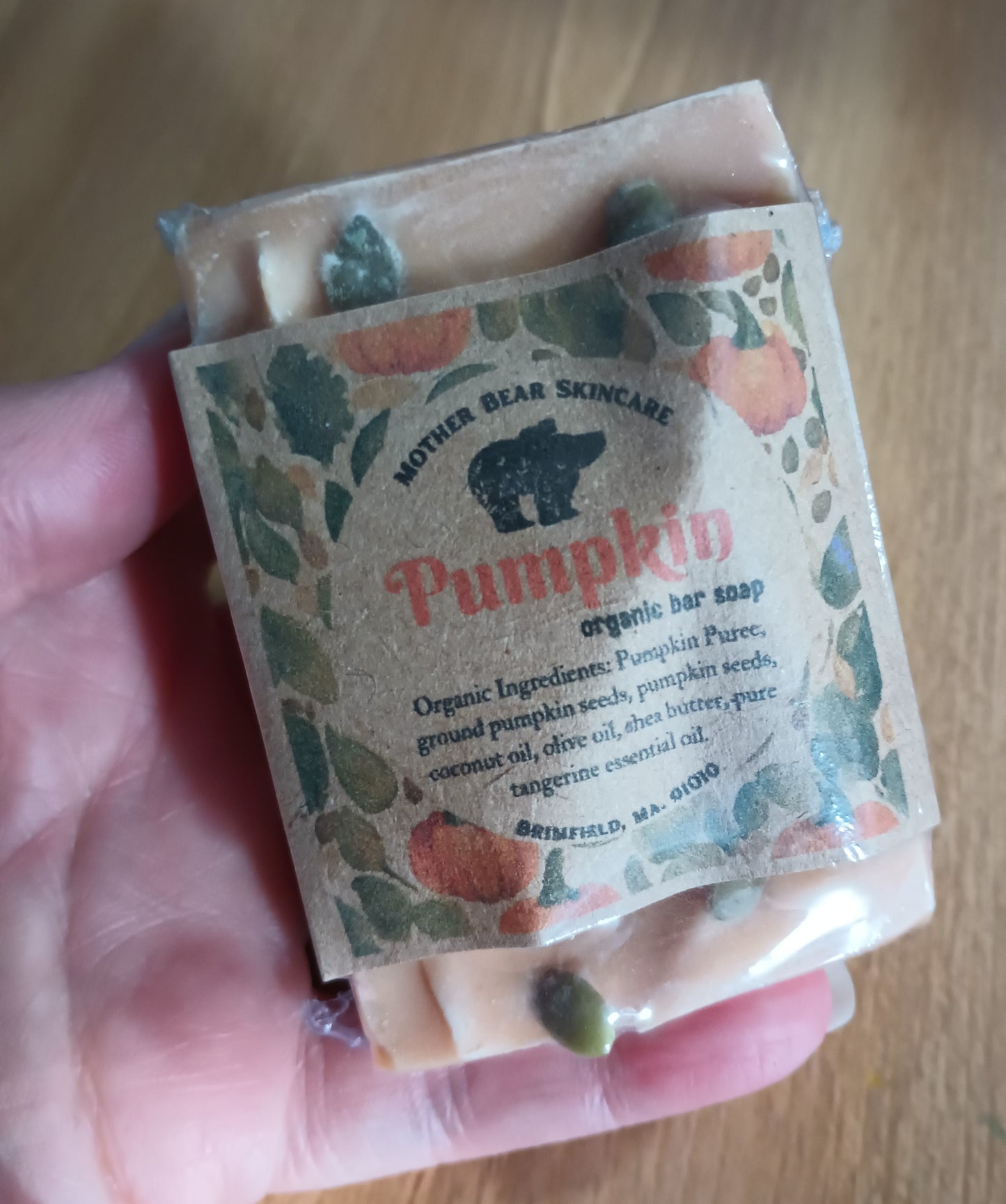 Organic Pumpkin Soap