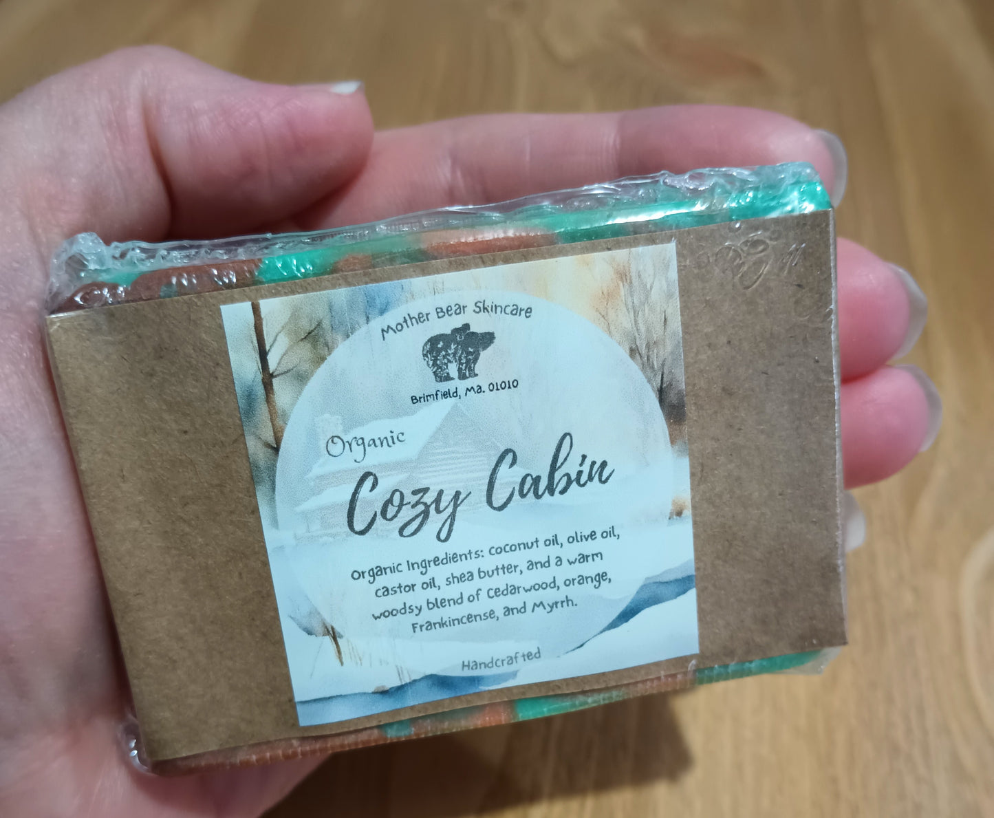 Organic Cozy Cabin Bar Soap