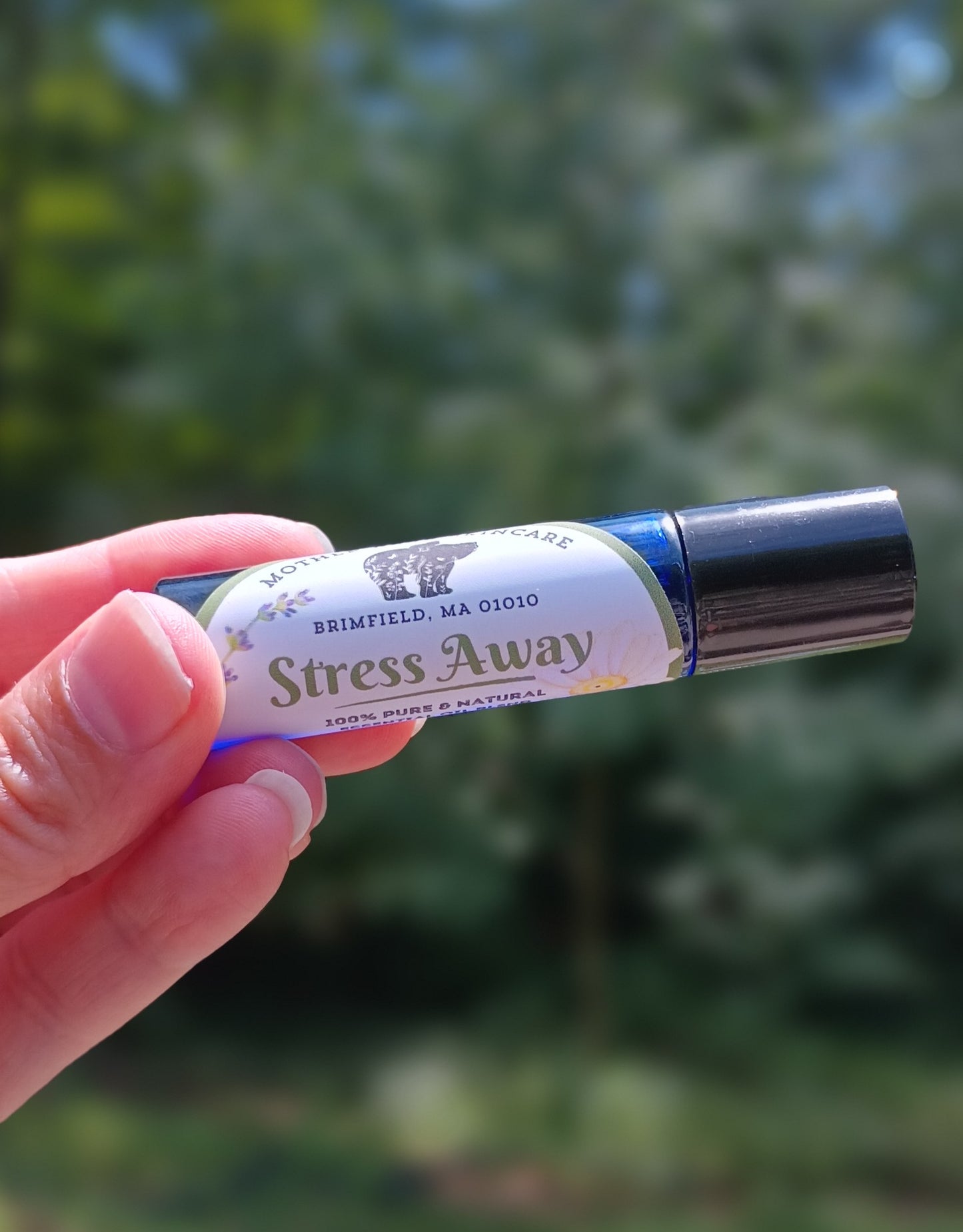 Natural & Organic "Stress Away" Roller Bottle Blend