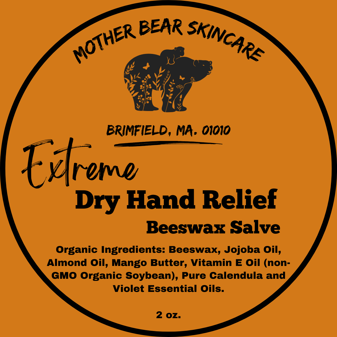 Extreme Dry Hand Relief Beeswax Salve