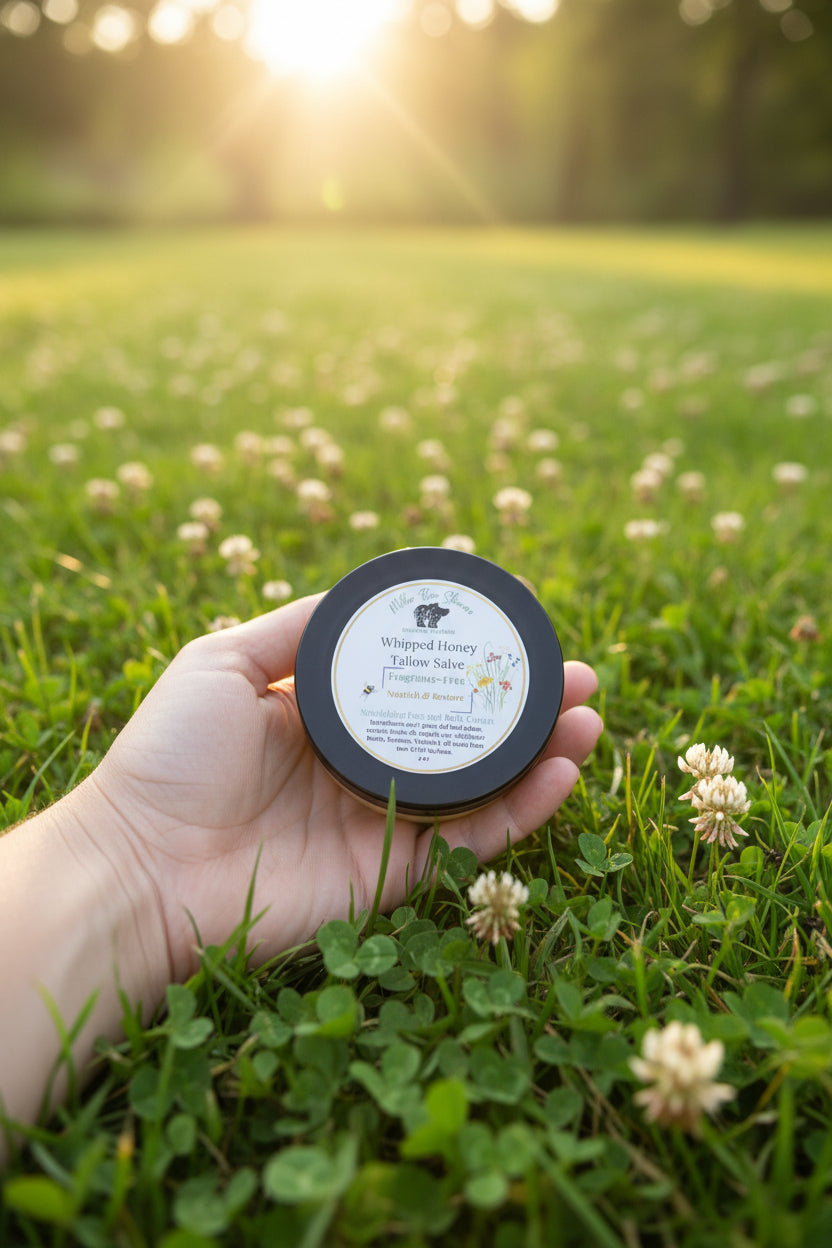Grass-Fed Tallow Balms & Salves - Organic Ingredients