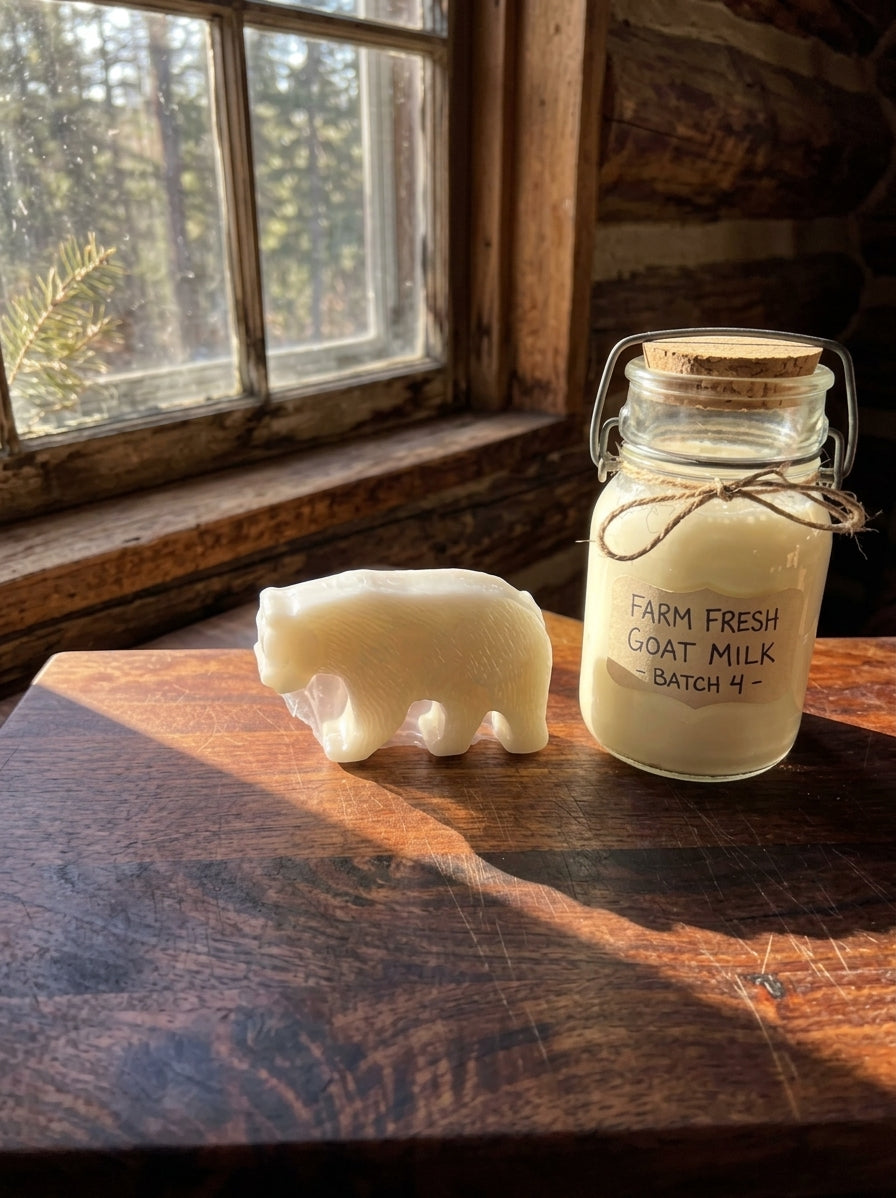 Pure & Unscented Goat Milk Soap