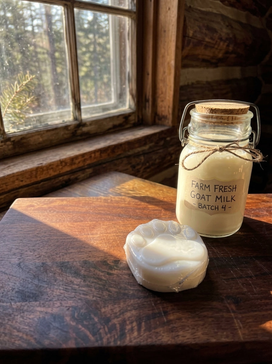 Pure & Unscented Goat Milk Soap