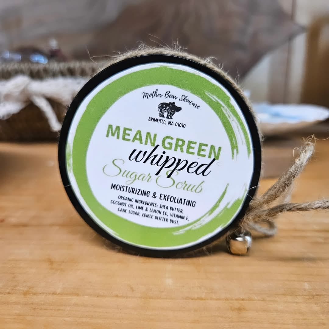 Mean Green Whipped Sugar Scrub