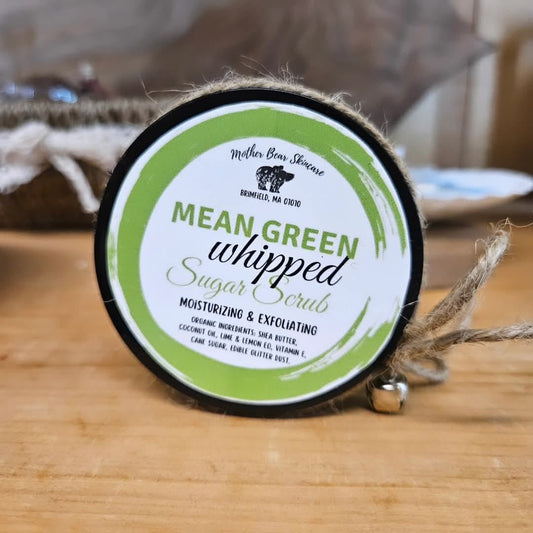 Mean Green Whipped Sugar Scrub