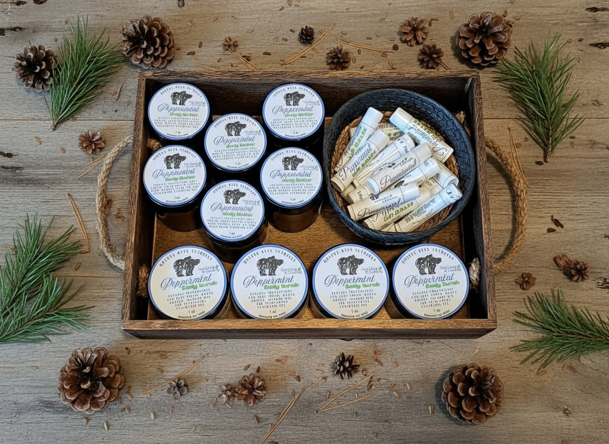 Organic Whipped Peppermint Body Butter 🍃❄️