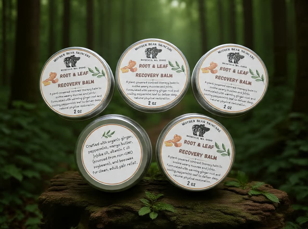 Root & Leaf Recovery Balm - Grounded in nature. Crafted for recovery