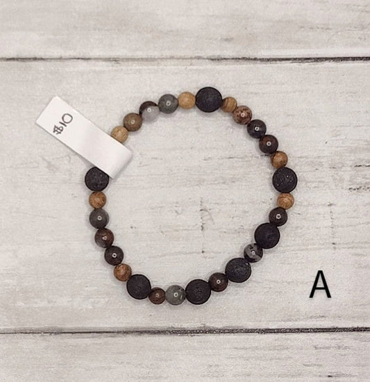 Handmade Lava Stone Jewelry made with Naturally Sourced Lava Stones to Promote Emotional & Spiritual Healing.