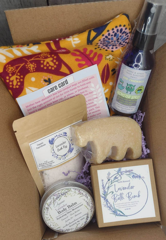 Child Comfort Gift Box ~ Organic Skincare Products