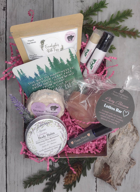 Mother Bear Skincare's Valentine's Day Gift Box ~ Organic Skincare Products