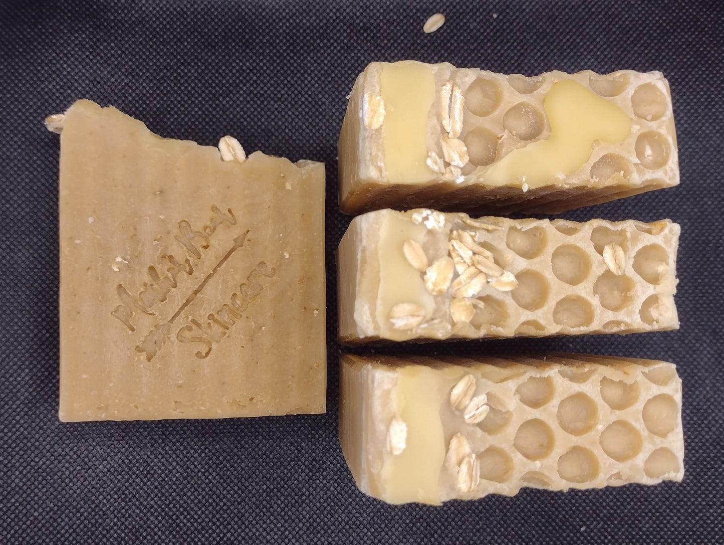 Oatmeal, Honey & Goat Milk Bar Soap ~ Fragrance Free ~ Gentle on Sensitive Skin