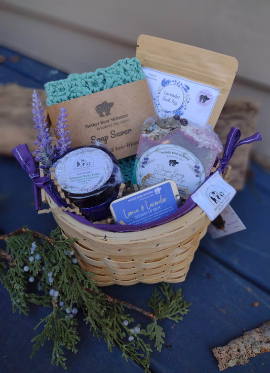 Mother Bear Skincare Bath & Beauty Gift Basket