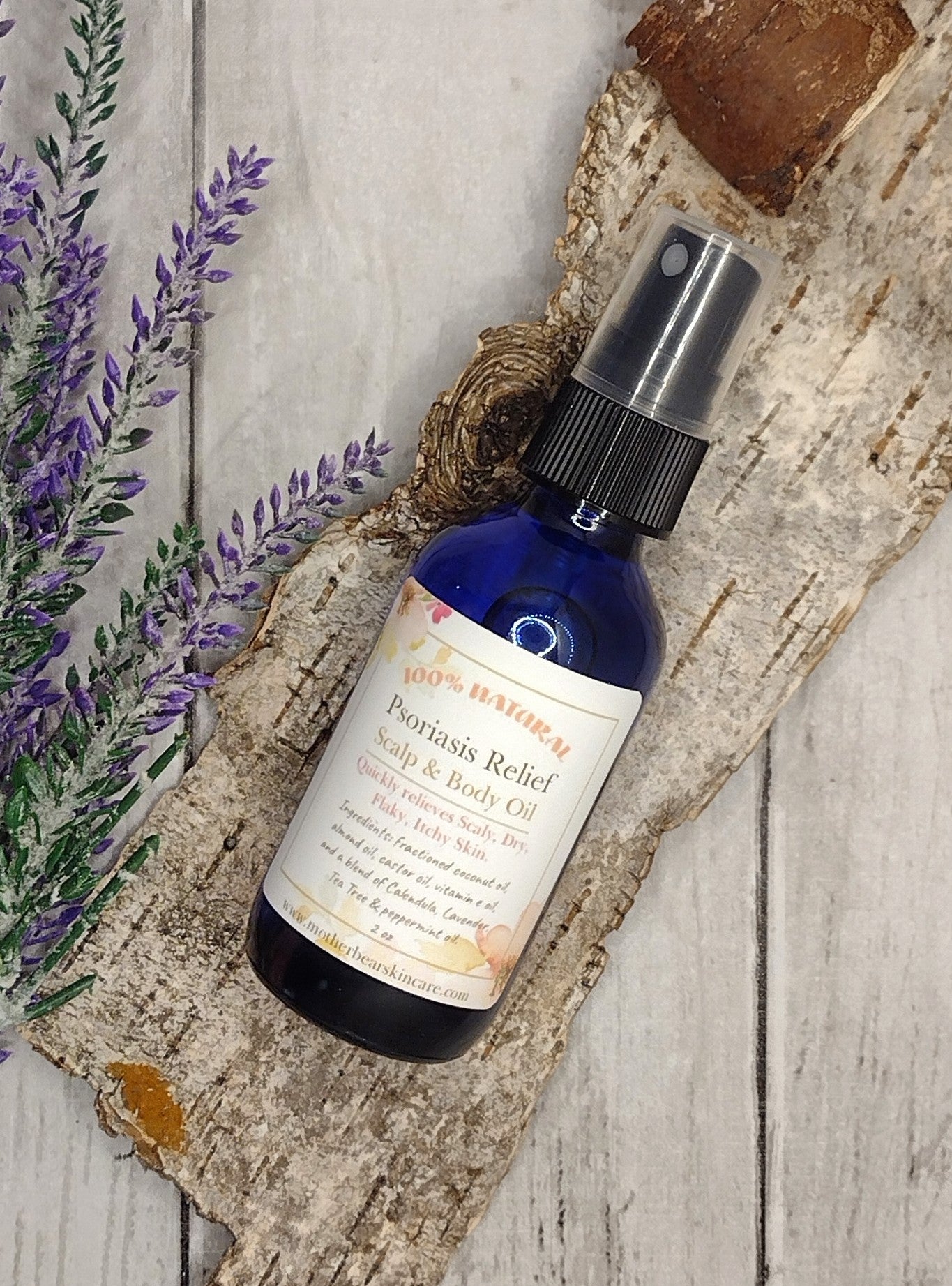 All-Natural Psoriasis Relief Scalp & Body Oil