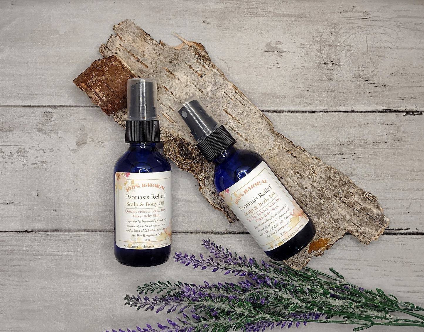 All-Natural Psoriasis Relief Scalp & Body Oil